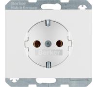 Hager 47157009 toma de corriente tipo f blanco