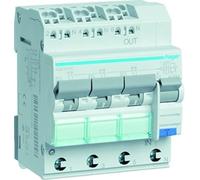 Hager - Adz310d Interruptor diferencial característico 3X 1p + n 6ka b. 10a 30ma Tipo a qc