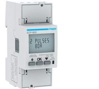 HAGER (AUT.+REST) - Contador 1F direct 80A 2M S0 MID
