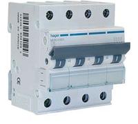 HAGER (AUT.+REST) - Hager MUN640A Interruptor Automático Magnetotérmico Serie MU, 3P+N, 40A, C, 6KA