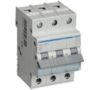HAGER (AUT.+REST) - Hager serie mu - Interruptor automático 3 polos 20a curva-c 6ka