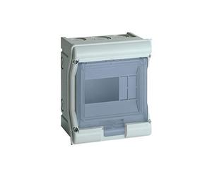 HAGER (AUT.+REST) - Hager serie ve - Caja distribución vector superficie 1 fila -8+2 ip65