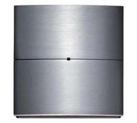 Hager b.iq - Teclado b-iq pulsador doble confort acero inoxidable