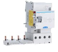 Hager BD464N Bloque Diferencial Tipo AC, para M/N, 4P, 63A, 30mA