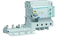 Hager BDC480E Bloque Diferencial para HM, 4P, 30mA, 80-100-125A