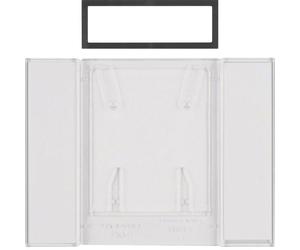 Hager Berker B.IQ 4-Gang Botón Campo Transparente Claro - 75900081