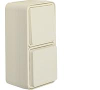 Hager Berker Enchufe e Interruptor Combinado con Caja IP55 Blanco - 47803512