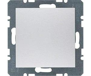 Hager Berker - tapa ciega c/bastidor aluminio series s1/b3/b7 Ref. 6512520080
