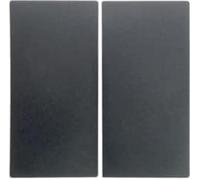 Hager Berker - tecla doble antracita series s1/b3/b7 Ref. 6512530010
