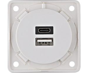 Hager Berker Toma de carga USB C 3A 230V Integro - 926202509