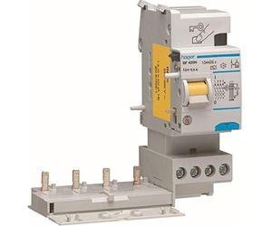 Hager BF425N Bloque Diferencial Tipo A, para M/N, 4P, 25A, 300mA