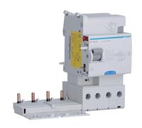 Hager BP464N Bloque Diferencial Tipo AC, selectivo, 4P, 63A, 300mA