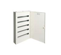 Hager Caja Distribución Superficie FW524WT Metálica 5x24 Módulos Clase I