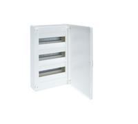 Hager caja superficie Vega VB 18M 2F puerta opaca