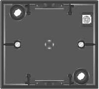 Hager - Caja zócalo 1 elemento b7/b1/b3 antracita
