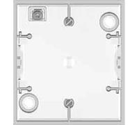 Hager - Caja zócalo 1 elemento b7/b1/b3 blanco polar