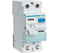 Hager CDS240D 2P Cortocircuito - Cortocircuito (Gris, Blanco, -25-40°C, -55-70°C)