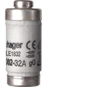 Hager D02 32A 400V Gg Enlace De Fusible Con Indicador - Le1832 [10 Piezas]
