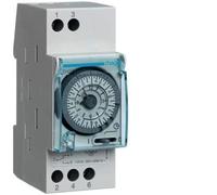 Hager EH271 Interruptor Horario Sem, 16A, 1 conm., c/res