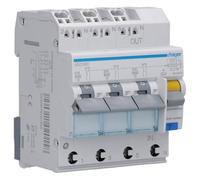 Hager - Fi/LS Interruptor 3X 1p + n, 6 ka adz316d