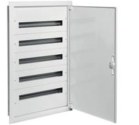 Hager FW524FT Caja de Distribución Empotrar Metálica Clase I 5x12 módulos