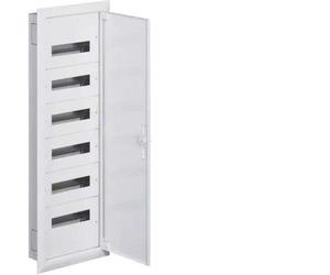 Hager FW612FT Caja de Distribución Empotrar Metálica Clase I 6x12 módulos