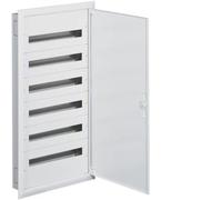 Hager FW624FT Caja de Distribución Empotrar Metálica Clase I 6x12 módulos