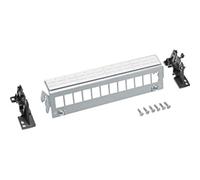 Hager FZ12MK - Panel de conexiones (12 vías, Keystone)