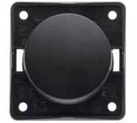 Hager integro - Interruptor bipolar antracita