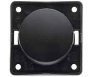 Hager integro - Interruptor bipolar antracita