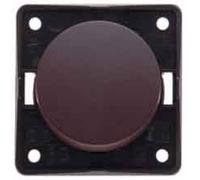 Hager integro - Interruptor Bipolar Marron