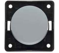 Hager integro - Pulsador 10a 250v para tornillo gris