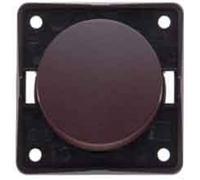 Hager integro - Pulsador 10a 250v para tornillo marron