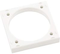 Hager integro - Zócalo espaciador blanco polar