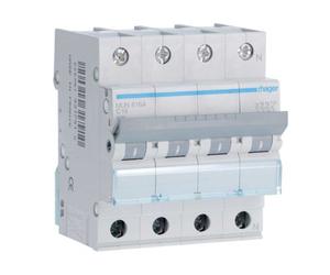 Hager Interruptor Automático 3PN 16A Curva C 6kA MUN616A