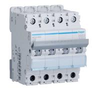 Hager Interruptor Automático M 4P 32A Curva C 6 10kA MCA432
