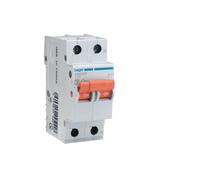 Hager interruptor automático magnetotérmico serie MN 1P+N 20A curva C 6KA