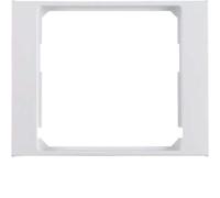 Hager k1 - Marco intermedia para placa berker blanco polar