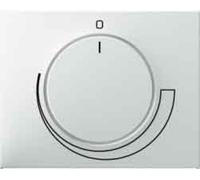 Hager k1 - Placa central mecanismo regulador motor blanco polar