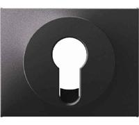 Hager k1 - Placa Central para Interruptor rotativo Antracita