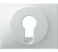 Hager k1 - Placa central para interruptor rotativo blanco polar