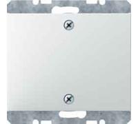 Hager k1 - Placa ciega con bastidor atornillada blanco polar