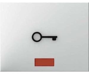 Hager k1 - Tecla Interruptor invidente Llave Blanco Polar