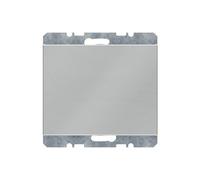 Hager k5 - Placa ciega con bastidor acero