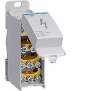 Hager KJ02DN - Bloque conexión 1 polo 125a 2x35+2x16/6x10mm2