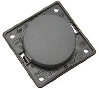 HAGER (KNX+DOM) - Hager integro - Interruptor conmutador 16ax 250v negro