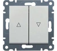 Hager lumina2 - Interruptor persiana lumina2 blanco