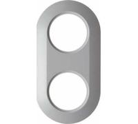 Hager - Marco 2 elementos serie 1930 blanco polar