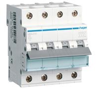 Hager MBN616 interruptor eléctrico 4P - Accesorio cuchillo eléctrico (4P, 50-60 Hz, 16 A)
