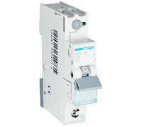 Hager MBS116 corta circuito B-type 1 1 módulo(s) - Corta circuitos (16 A, 50-60 Hz, B-type, 1 módulo(s), -25-60 °C, -25-80 °C)